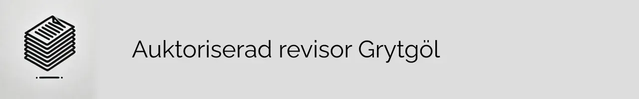 Auktoriserad revisor Grytgöl